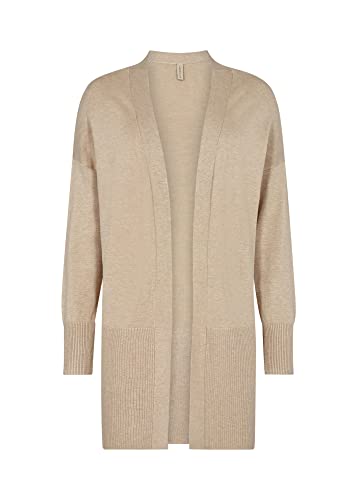 SOYACONCEPT Women's SC-Dollie 523 damska kurtka z dzianiny kardigan sweter, 98205 piaskowy melanż, rozmiar M