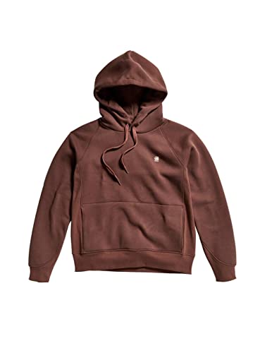 G-STAR RAW Damska bluza z kapturem Premium Core 2.0, Brązowy (Chocolat C235-285), S