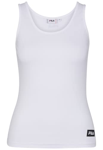FILA Damska koszulka Borovo na ramiączkach/Cami Shirt, Bright White, L