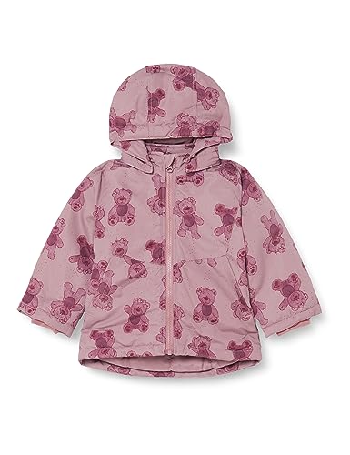 NAME IT NBFMAXI Jacket Teddy Jacke, Wistful Mauve, 74, Wistful Mauve, 74 cm