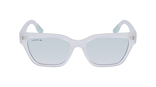 Lacoste Damskie okulary przeciwsłoneczne L6002S, matowy kryształ, jeden rozmiar, Matowy kryształ, Rozmiar uniwersalny