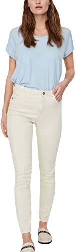 VERO MODA Spodnie damskie, jasnoniebieski (light blue denim), (XS) W / 34L