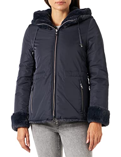 Geox Kurtka damska Women's W Kaula, czarna IRIS/Black IRI, 54 (DE)