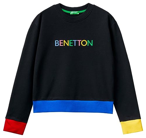 United Colors of Benetton kamizelka kombinezon damski, Czarny 905, L
