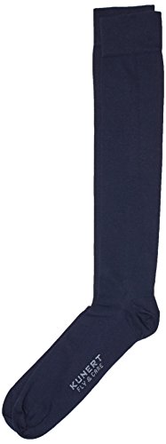 KUNERT Męskie skarpety do kolan Fly & Care, niebiesko-niebieskie (Navy 9550), 15-16