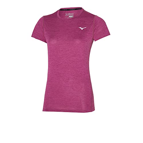Mizuno Damska koszulka imulse Core bieganie, magenta mgiełka, XS