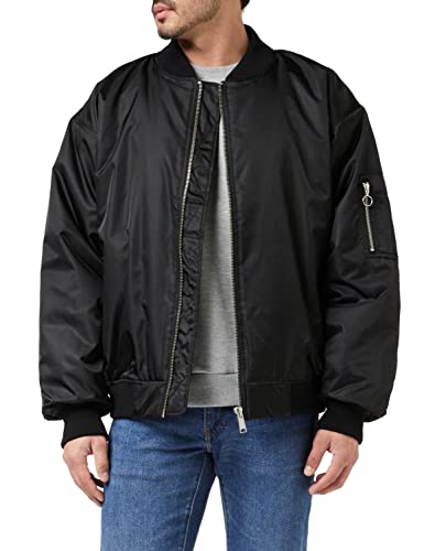 Dr Denim męska kurtka bomberka Hektor, czarna, L