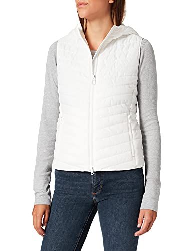 Geox Damska kamizelka puchowa W Ascythia, Chmura biała, 38
