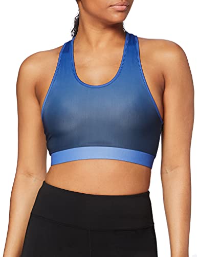 Golds Gym damska bluza z nadrukiem gradientowym Sports Crop Top z siateczką Lining Sporttop