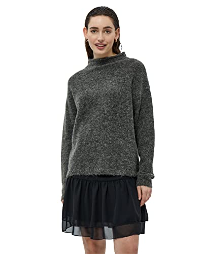 Minus Damski sweter z dzianiny Denice Lejek Zielony, M