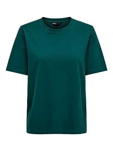 ONLY Damska koszulka Onlonly S/S Tee JRS Noos, Dark Sea, S