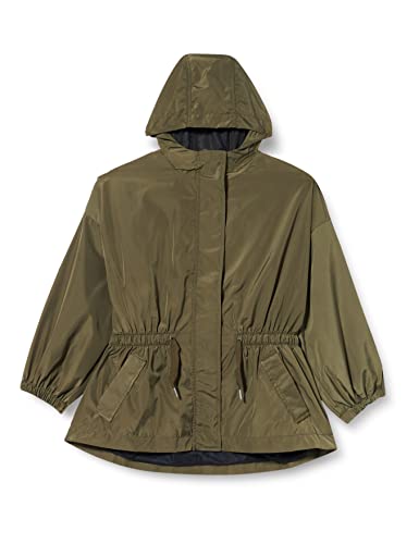 s.Oliver Dziewczęcy płaszcz kurtka z długim rękawem, khaki, 140 cm