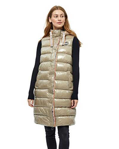 Desires Damska kamizelka Kimberly Puffer, Czysty kaszmir, M