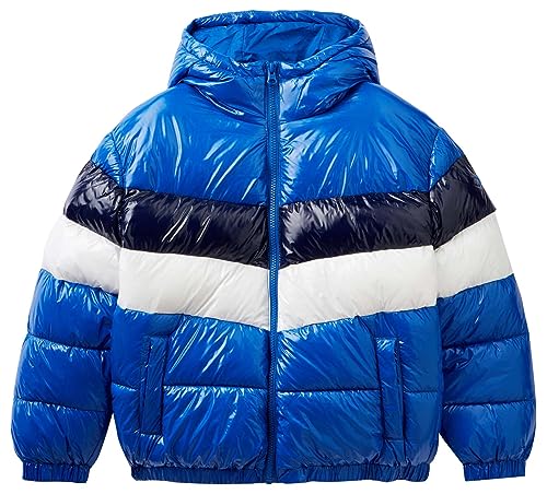 United Colors of Benetton Kurtka kostiumowa dla chłopców, Bluette 911, L