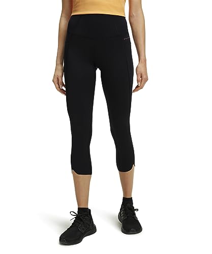 FALKE Damskie legginsy Core Tights Midi, materiał funkcyjny, najszybsze wysychanie, oddychające, 1 sztuka, czarne (Black 3000), M, czarny (Black 3000), M