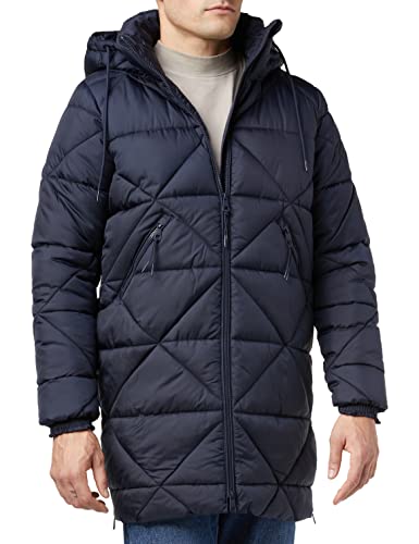 TOM TAILOR Denim Damski Płaszcz zimowy z kapturem 1032689, 10668 - Sky Captain Blue, S