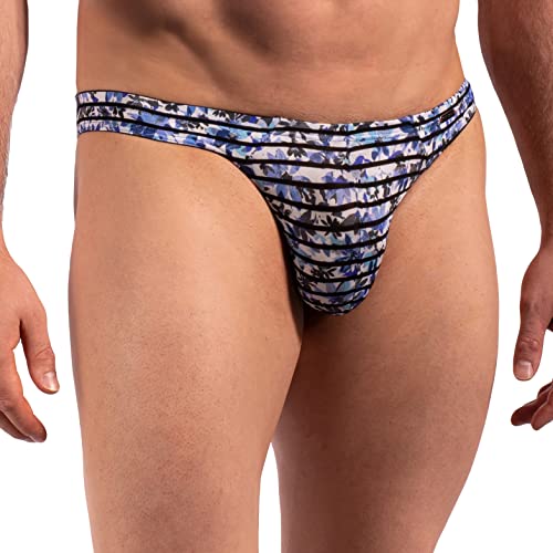 Olaf Benz RED2266 bielizna męska, motyw kwiatów, L, Kwiatowy pasek, L