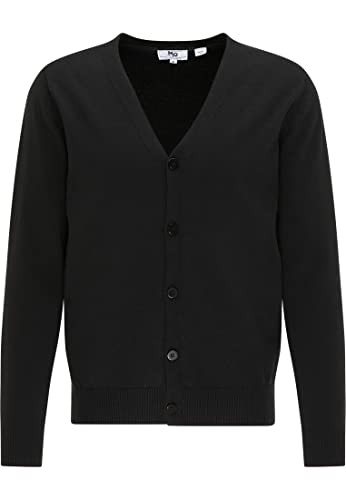 Mo ESSENTIALS Męski kardigan, czarny, XL, czarny, XL