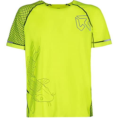ROCK EXPERIENCE Daisuke O.p. SS T-Shirt Męski, Yellow Safety, S