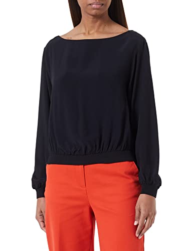 Sisley Damska bluza 5B5FLQ023, czarna 100, S
