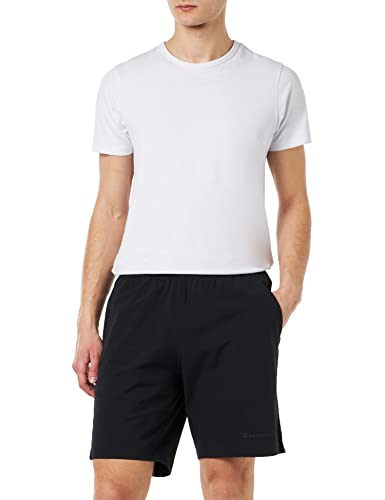 Champion Męskie Legacy All Day Active Stretch Woven Ribstop Bermudy, czarne, XL