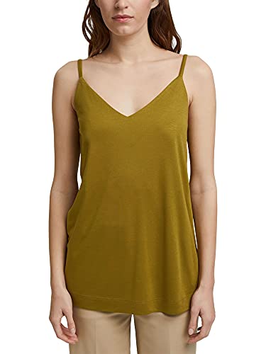 ESPRIT Collection T-shirt damski, 360/oliwkowy, XL