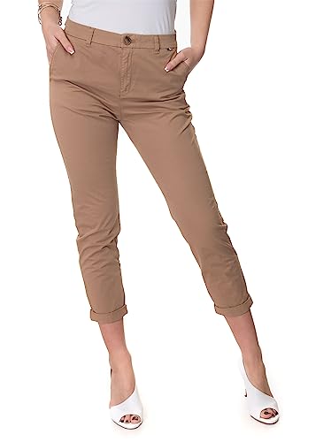 BOSS Damskie spodnie rekreacyjne, Medium Beige260, 44