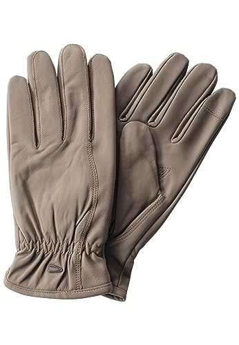 camel active Męskie rękawiczki Matter Lederhandschuh, czarne, XL, Czarny, XL