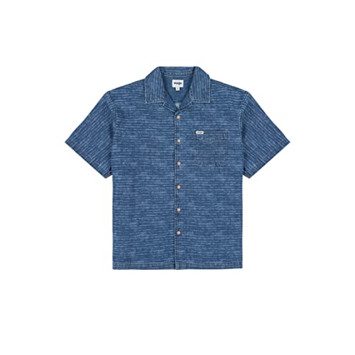 Wrangler Koszulka męska SS Resort, Lazer Stripe, S