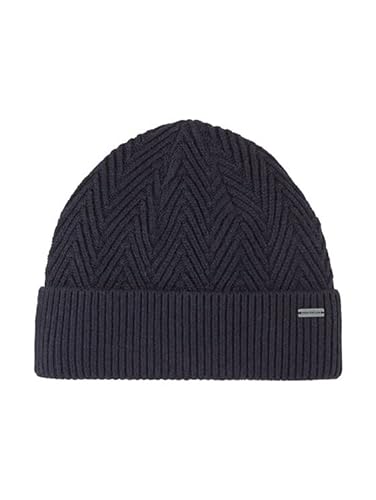 TOM TAILOR Męskie Czapka wełniana Beanie 1034289, 10668 - Sky Captain Blue, ONESIZE