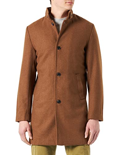JACK & JONES Jprbla Banes Wool Coat płaszcz męski, Dark Coat Khaki, XXL