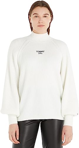 Tommy Jeans Damska bluza Tjw RLX Golf Lofty, Starożytna biel, S