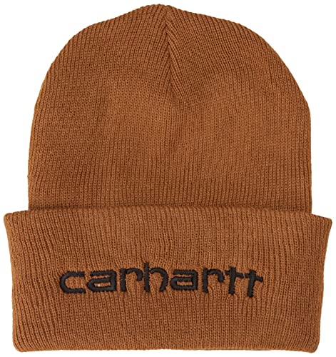 Carhartt Męska czapka Teller Cold Weather, Carhartt Brown, Rozmiar uniwersalny