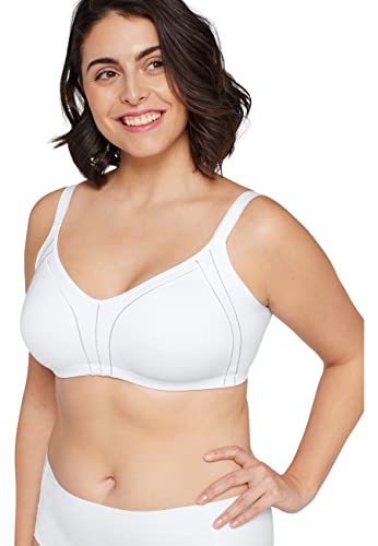 Naturana Damski biustonosz 5632 Minimizer biały 80E, biały, 80F