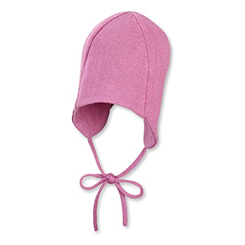 Sterntaler Strickmütze Czapka Bimba, Różowy, 45