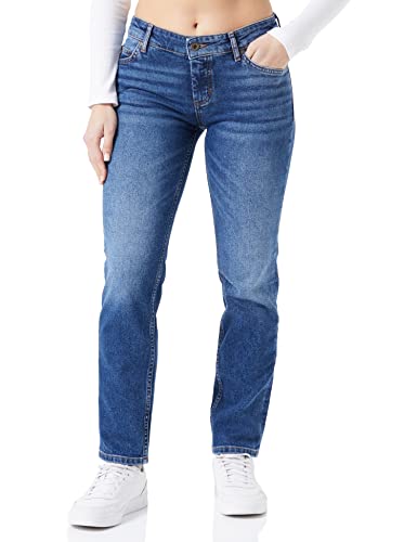 Marc O'Polo Denim Trousers Damskie Spodnie Casual, Niebieski (004), 36W / 34L