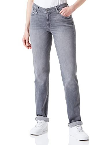 Cross Dżinsy damskie różowe dżinsy. Grey Used, Normal, szary (Grey Used), 33W / 30L