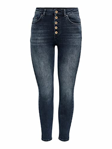 ONLY dżinsy damskie, Blue Black Denim, S