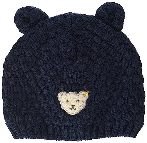 Steiff Baby Girls Classic czapka beanie, granatowa, 47