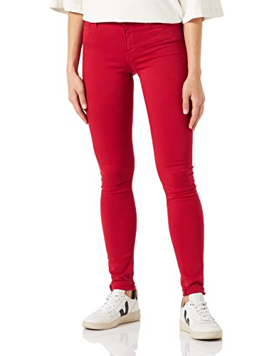 REPLAY Luzien Hyperflex Colour Xlite Dżinsy Damskie, 056 Red, 26W / 30L