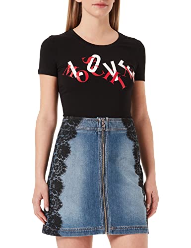 Love Moschino Damska mini spódnica, szary, 40