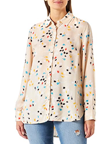 United Colors of Benetton Damska koszula 5uefdq02r z kolorowym wzorem 71f, rozmiar S