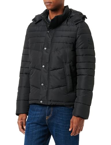 s.Oliver Męska kurtka outdoorowa, czarny, XL