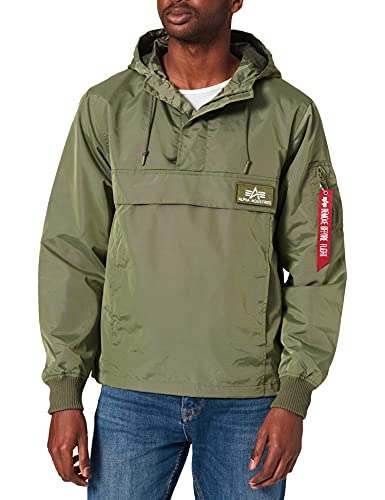 ALPHA INDUSTRIES Męska kurtka Tt Anorak Lw, Verde Salvia, S