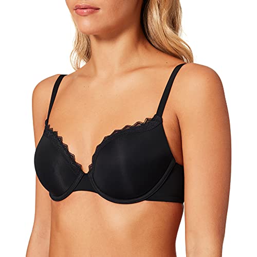 ESPRIT Damski damski biustonosz Micro Par Sexy Wyściełany Mf, 001, 75C