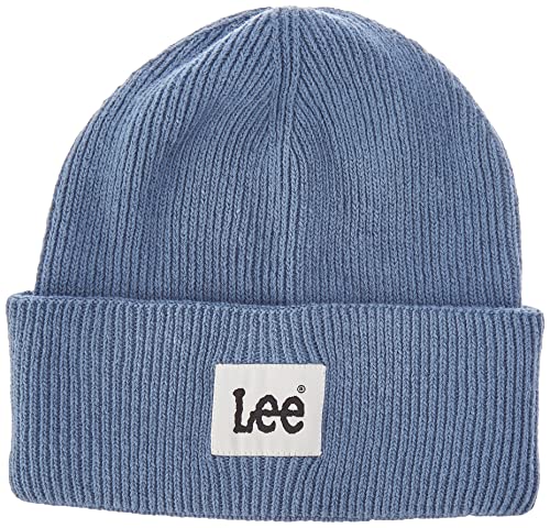 Lee Czapka typu beanie, unisex, niebieski (Dreamy Blue), jeden rozmiar