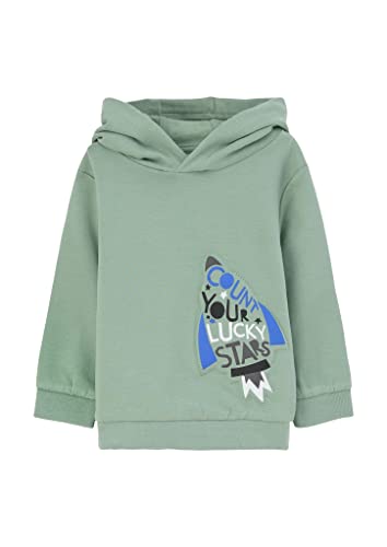 s.Oliver Bluza dziecięca dla chłopców, zielony, 68 cm, Zielony, 68