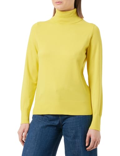 s.Oliver Sales GmbH & Co. KG/s.Oliver Damski sweter z długim rękawem, żółty, 38