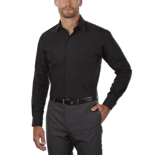 Van Heusen Męska koszula z dużą sukienką wysoki krój Popelina
