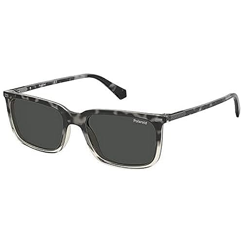 Polaroid Okulary Męskie, Ab8/M9 Havana Grey, L